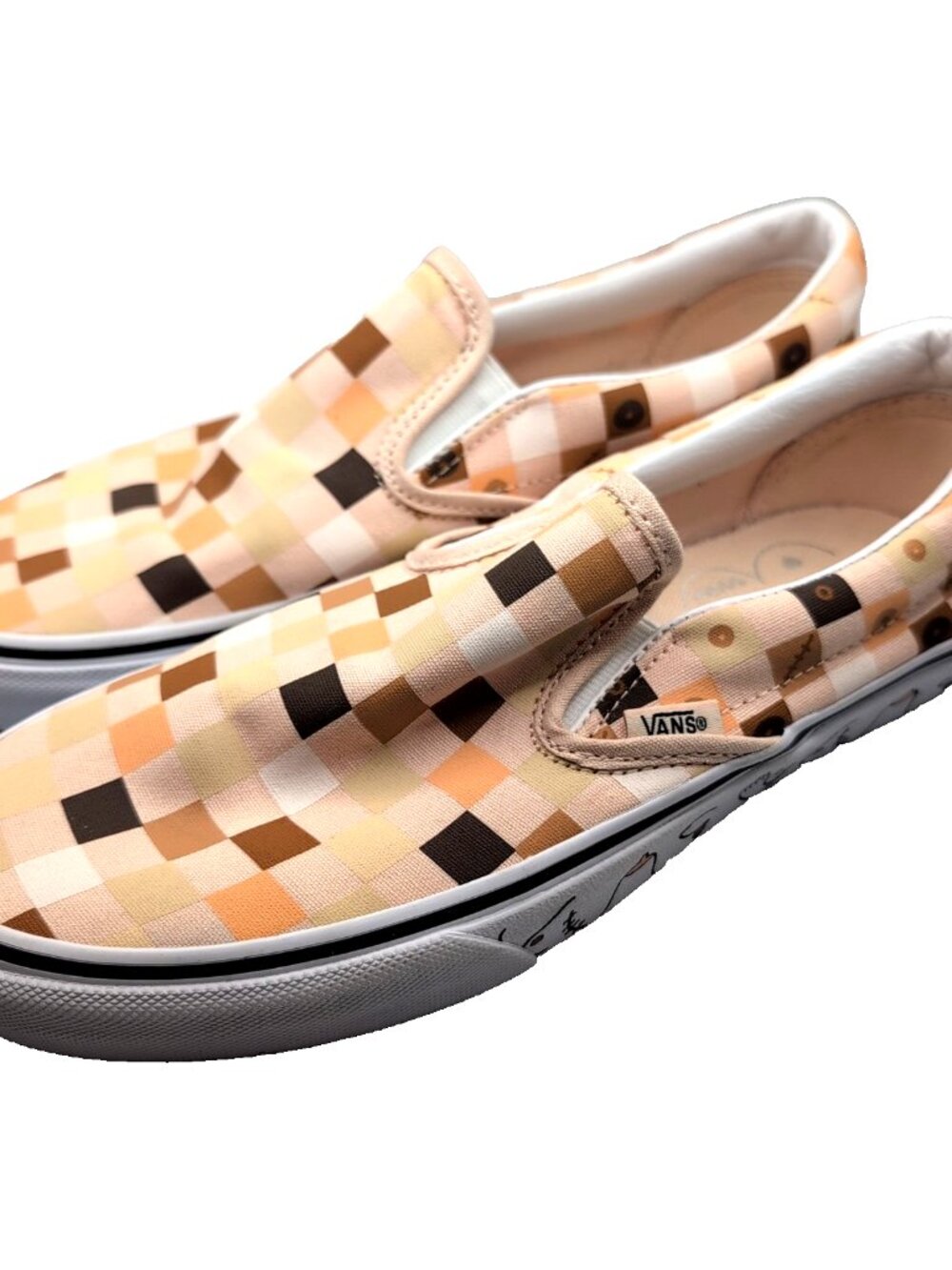 Special Ed'n VANS Fleshtones Breast Cancer Awareness Shoes Mens 8 Ladies 9.5 EUC